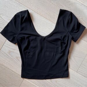 Lululemon Black V-Neck Workout Tank